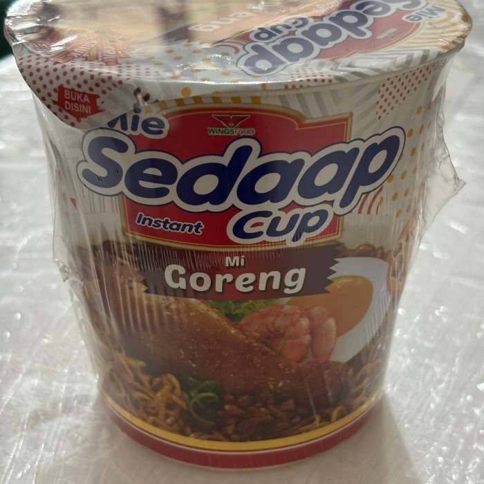 

Mie sedaap instan cup ayam goreng