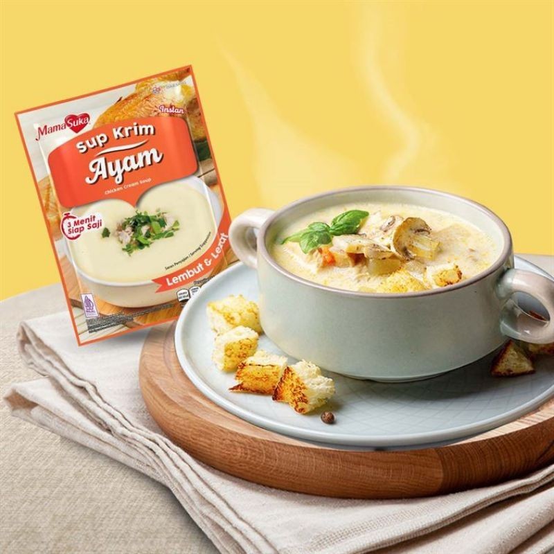 

Mama Suka Sup Krim Ayam 55gr - ARM