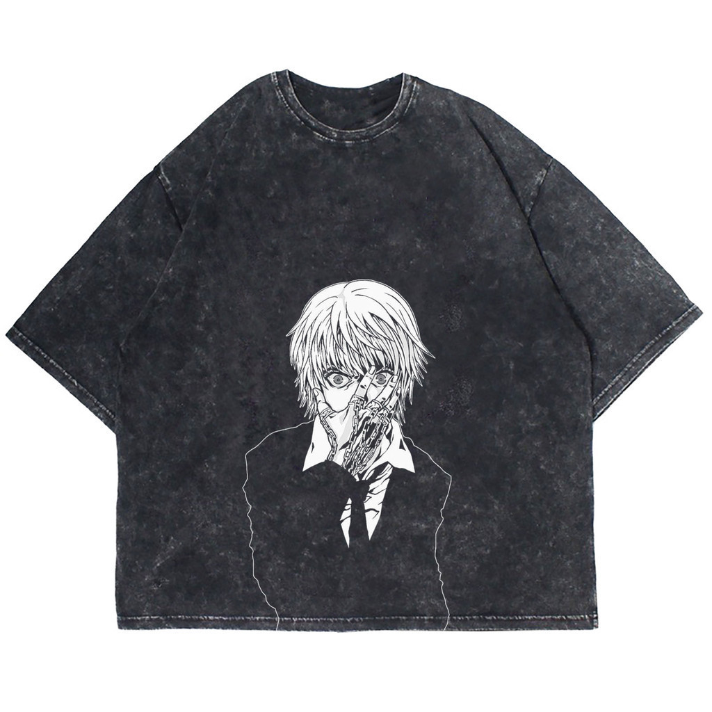 Patternmerch "kurapika hxh anime" Oversize T-shirt | washed tee | kaos vintage