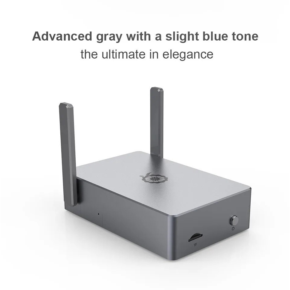 Orange Pi 5 / 5B Aluminum Case Alloy Metal Shell Passive Cooling Enclosure Optional Antenna for Oran