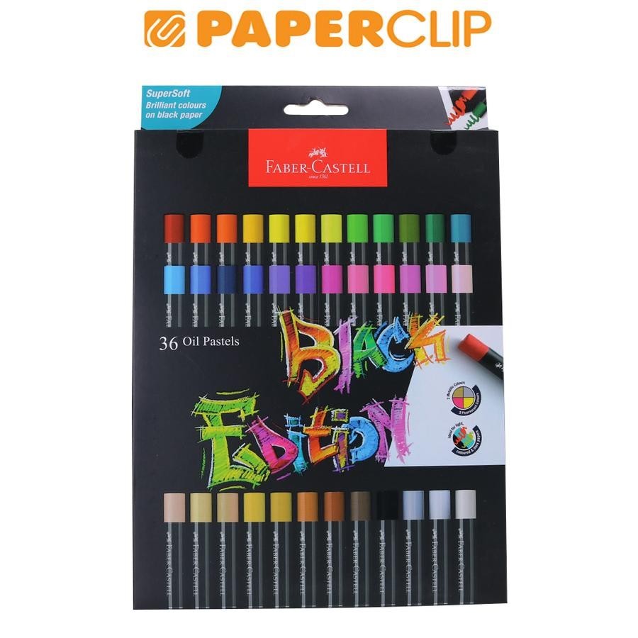 

CRAYON FABER CASTELL OIL PASTEL 220036 36C BLACK EDITION