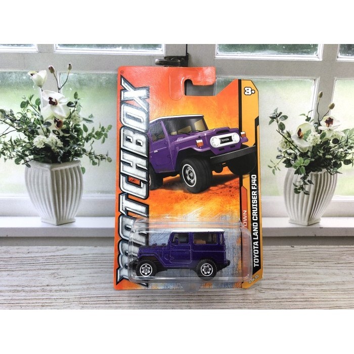 Matchbox mbx old town toyota land cruiser tlc hardtop ungu fj40