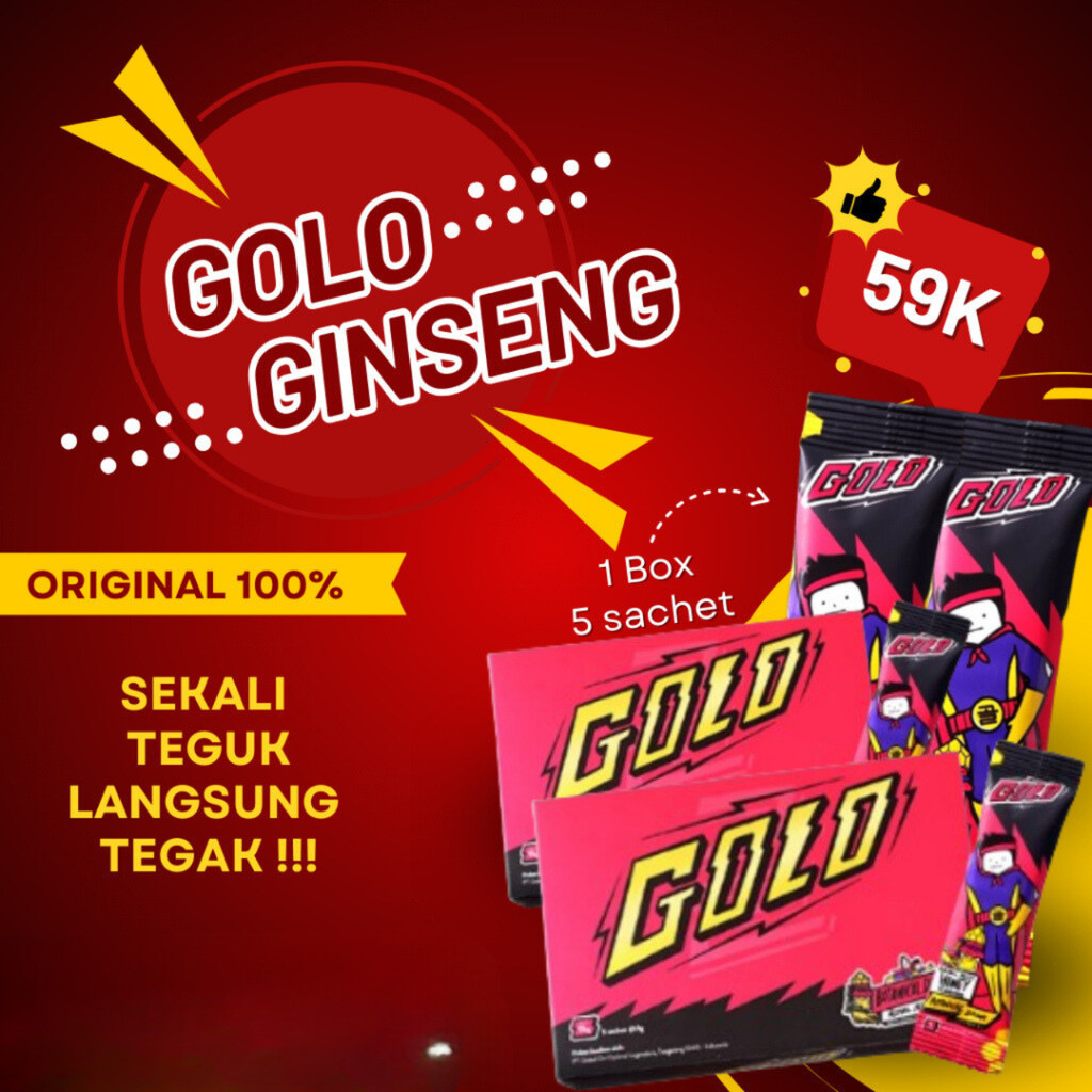 

Mister golo/Golo ginseng/mister golo gingseng suplemen drink botanical suplemen herbal meningkatkan stamina dan vitalitas pria agar perkasa tahan lama alami asli