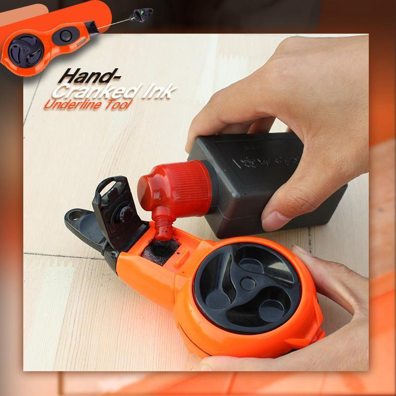 

Automatic Rewinding Carpentry Ink Drawing Line Marker Carpenter Tools Wood Scriber Ground Scriber Nylon Wire 30m