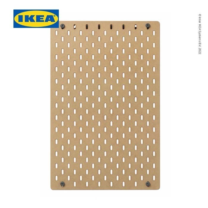 

promo ✨ -IKEA SKÅDIS Papan Berlubang Pegboard 36x56 cm - Kayu