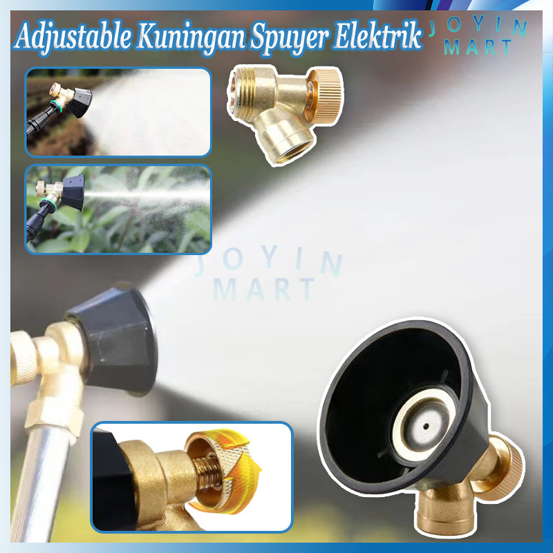 Spuyer Ujung Semprotan Elektrik Kuningan/Adjustable Kuningan Spuyer Elektrik/Nosel Sprayer Adjustabl