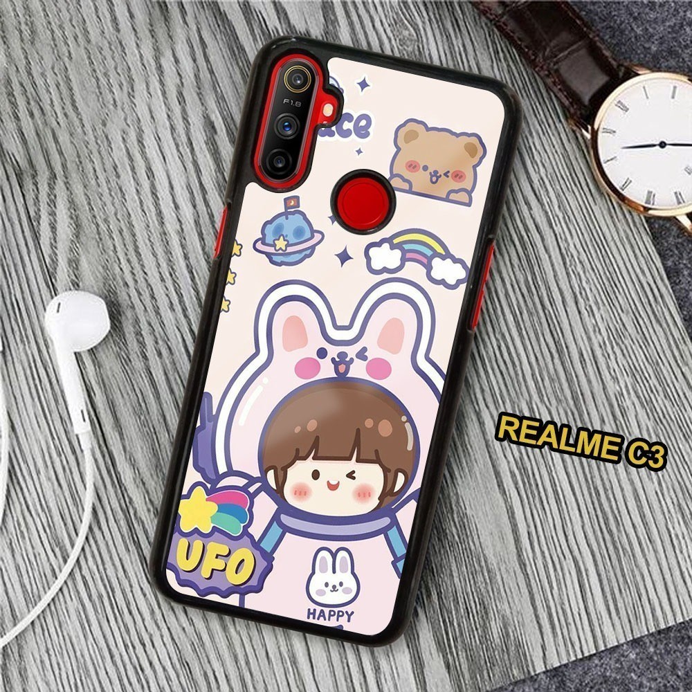 HARDCASE Realme C3 - Casing Realme C3 ( Cute1 ) HARDCASE Hp - Casing Hp - Hardcase Hp - Hardcase Gla