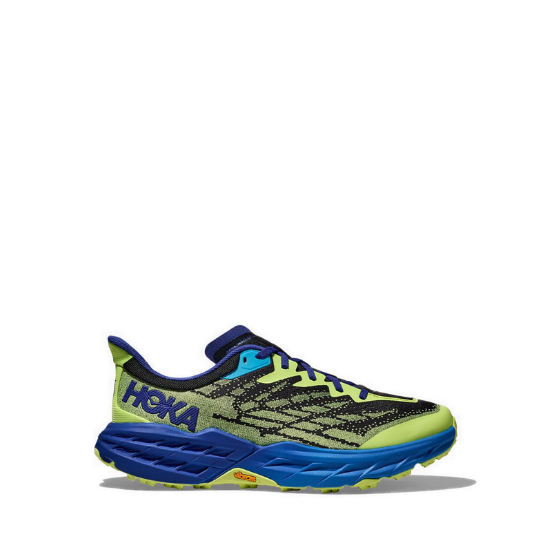 Hoka Speedgoat 5 Men's Running Shoes  Lettuce/Evening Sky