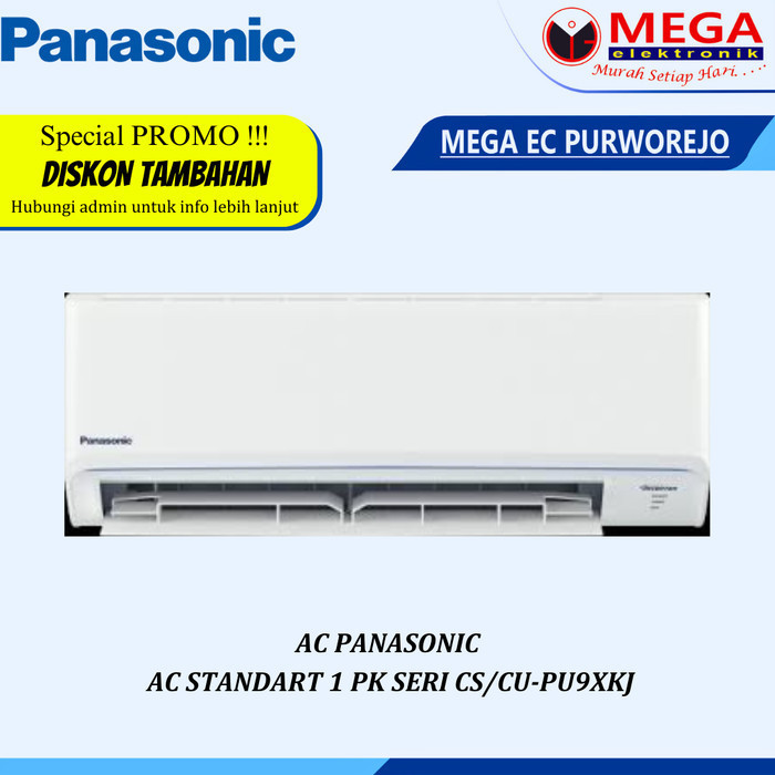 AC PANASONIC  CS/CU-PU9XKJ AC STANDART INVERTER 1 PK SERI