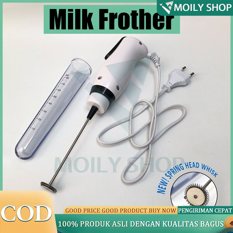 TERLARIS Milk frother electric Milk froter elektrik Milk frother listrik Milk foamer Pembuat busa