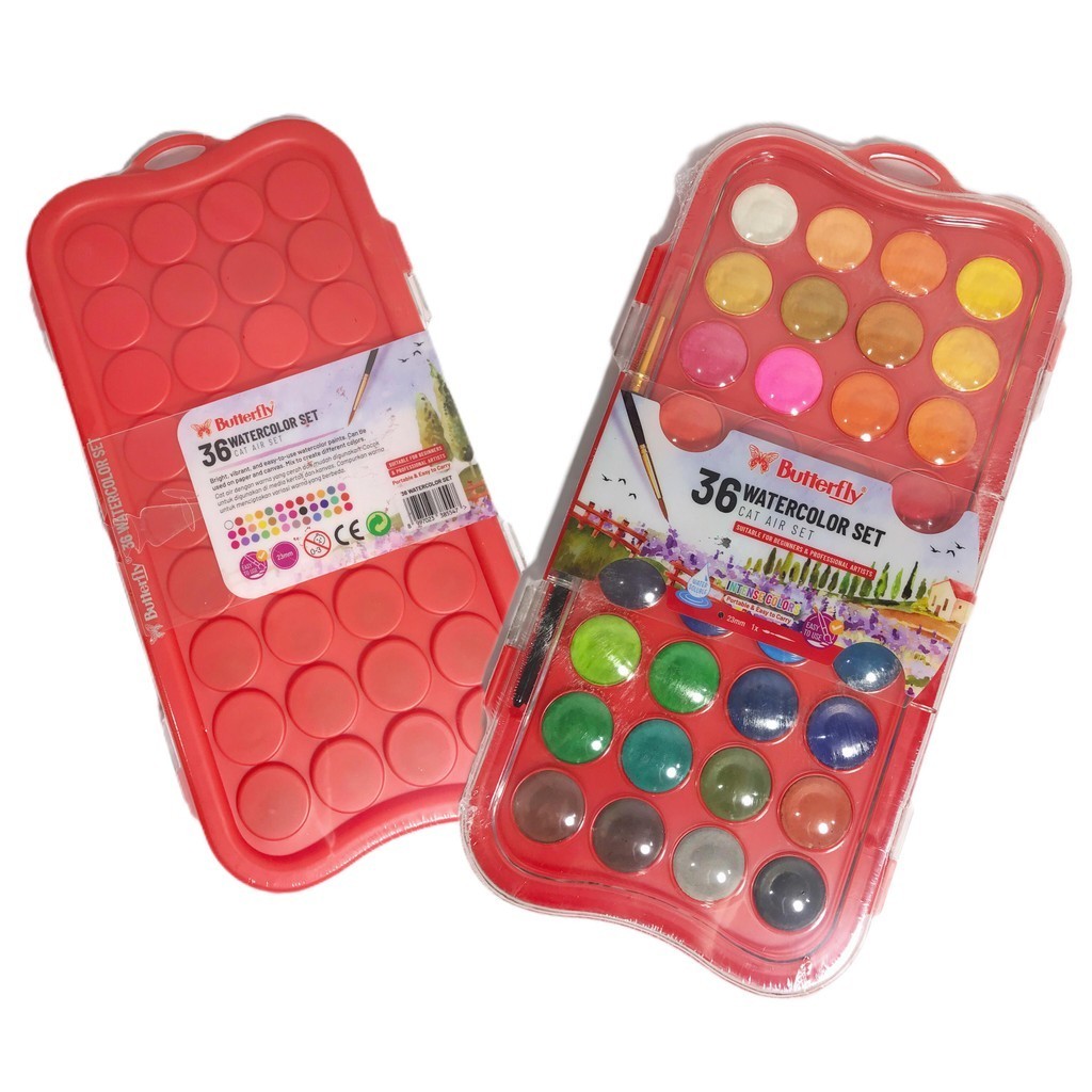 

Butterfly - Watercolor Cat Air Set 36W // 12W // 24W - Set