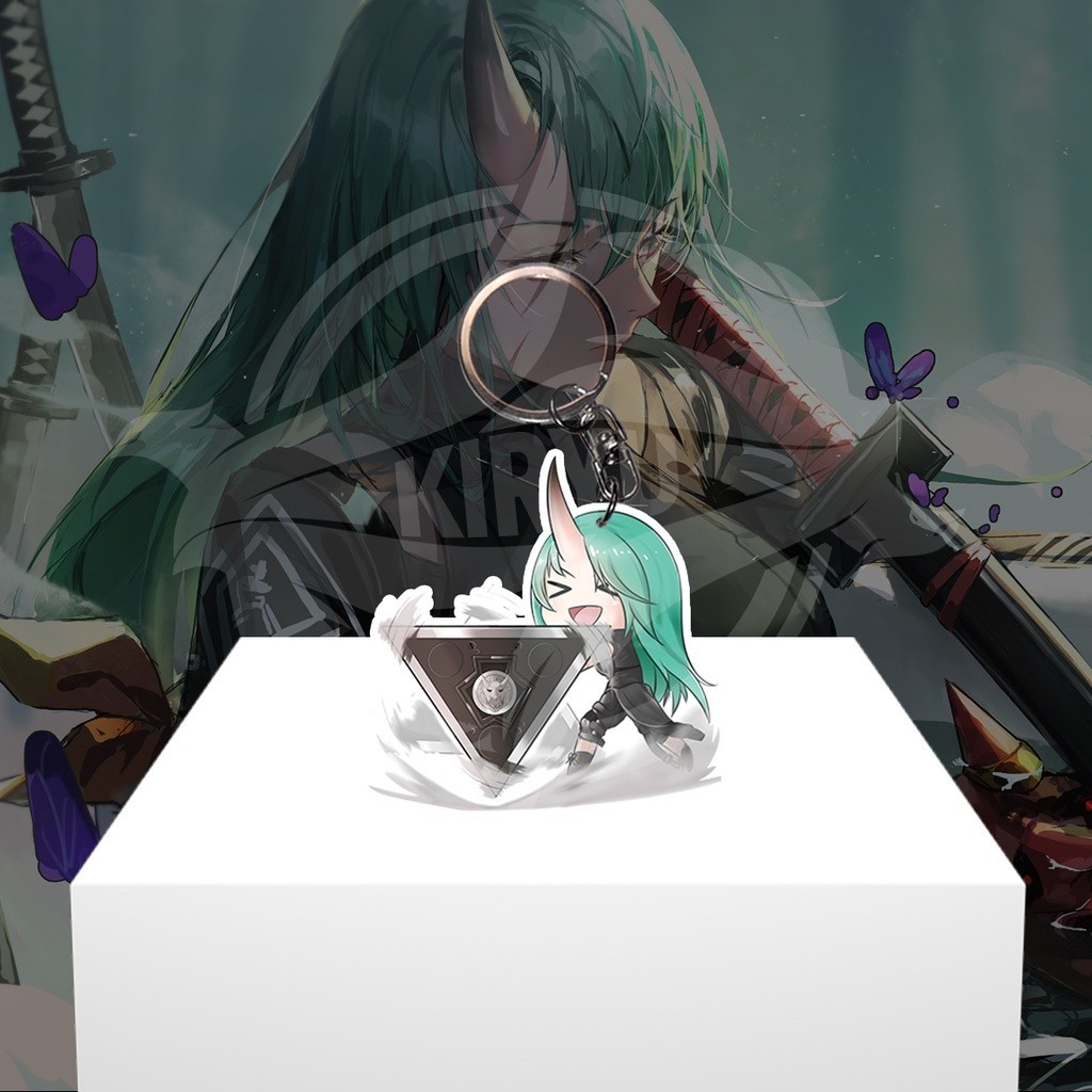 Gantungan Kunci Gantungan HP Anime Game Arknight Hoshiguma - Ganci Akrilik - Keychain Acrylic
