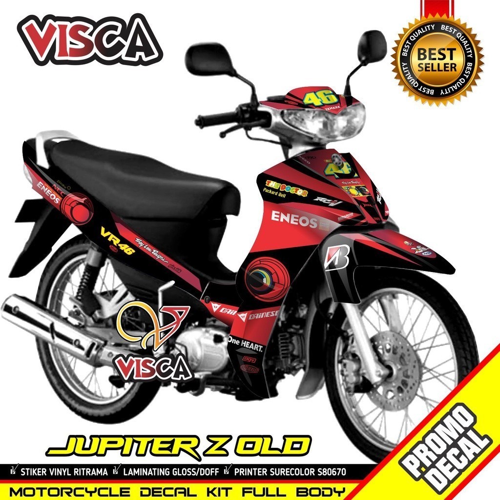 Decal Jupiter Z Lama Stiker Jupiter Z Lama Dekal Jupiter Z Lama Striping Jupiter Z Lama Decal Hologr