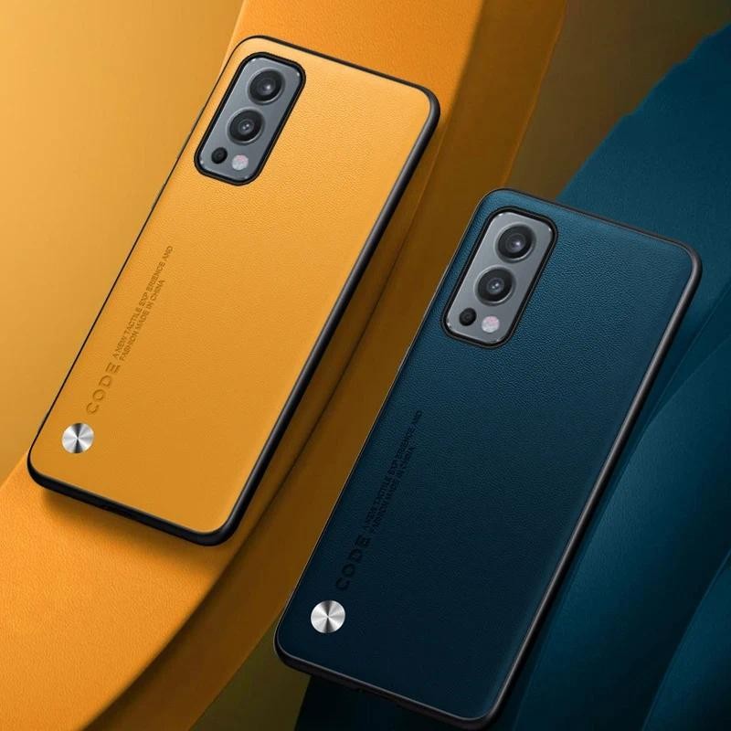 New Phone case OnePlus Nord 2 5G Nord CE5 5 Carbon Fibre Leather Silicone Full Protection Casing For