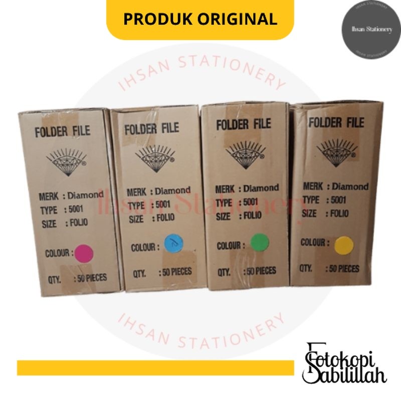 

Stop Map/Map Kertas Snell Hecter Diamond 5001 (1 Pack)