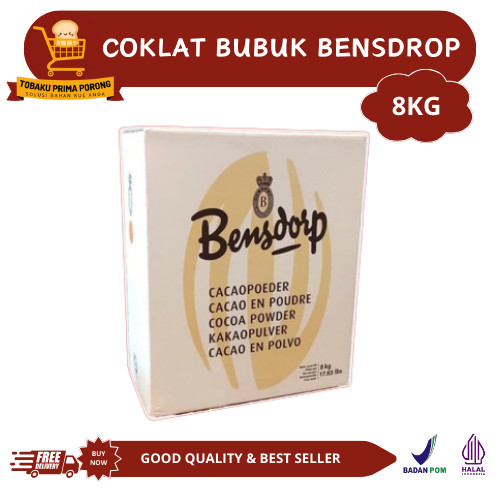 

Coklat bubuk BENSDORP 8 KG / PURE COCOA POWDER BENSDROP 8 KG