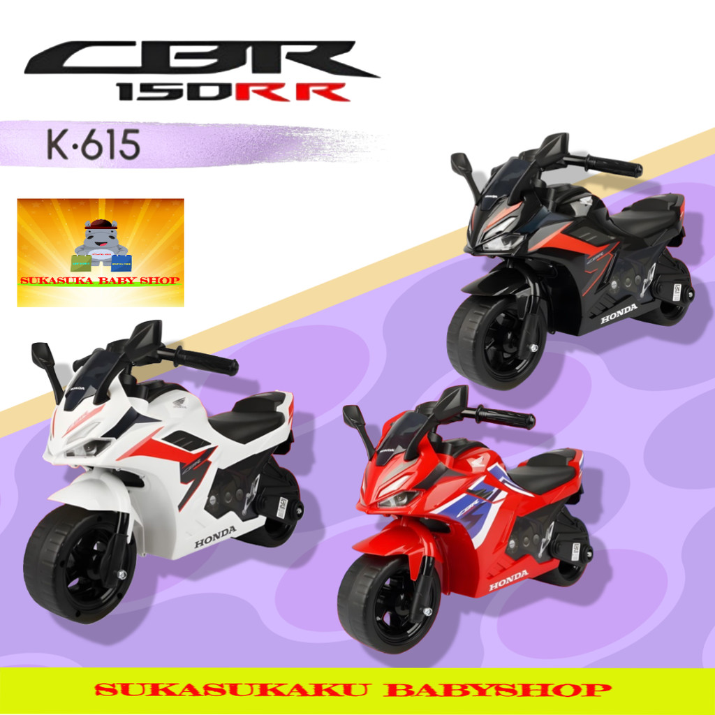Sepeda Balance Bike Anak CBR150 Motor Kaki PMB K615 Kayuh Tolocar Push New Model
