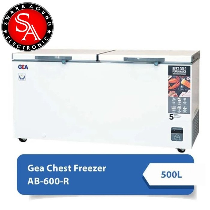 Chest Freezer 600 Liter GEA Type: AB-600TX (Khusus Daerah Medan)