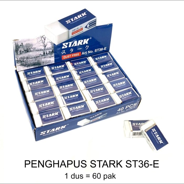 

Penghapus Kecil Pensil Stark (40 pcs)