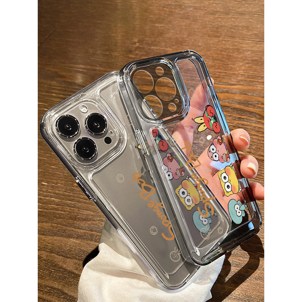 Spongebob Silicone Kasing Hp OPPO Reno 14F Reno 14 Pro Reno 13F 12F Reno 13 Pro Reno 12 5G 12 Pro 5G