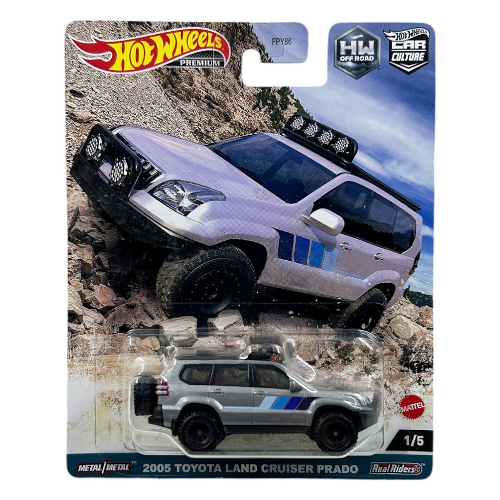 Hot Wheels Premium Off Road 2005 Toyota Land Cruiser Prado