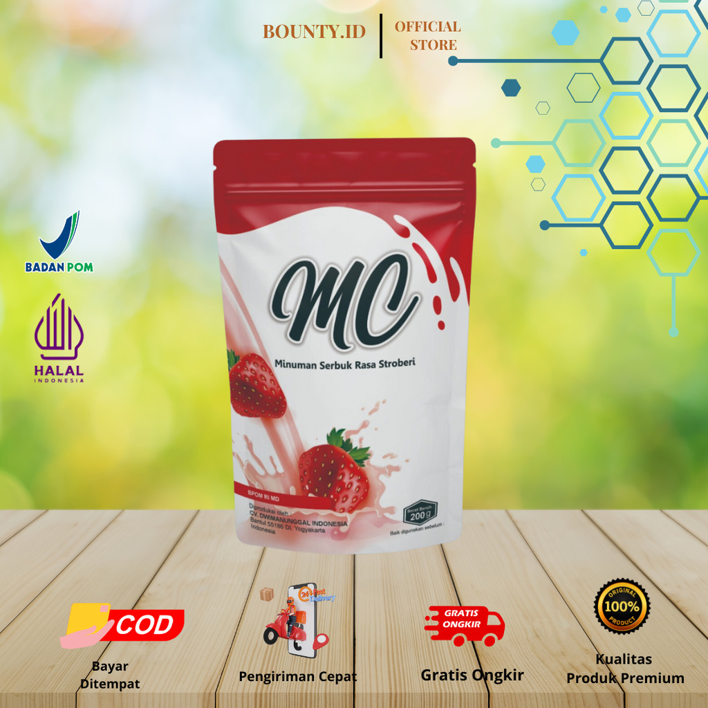 MC Collagen Drink With Birdnest and Saffron Extract | Minuman Pencerah Kulit with L-Glutathione | Co