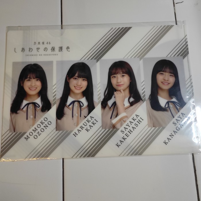 

Clearfile A4 Nogizaka46 Shiawase no Hogoshoku