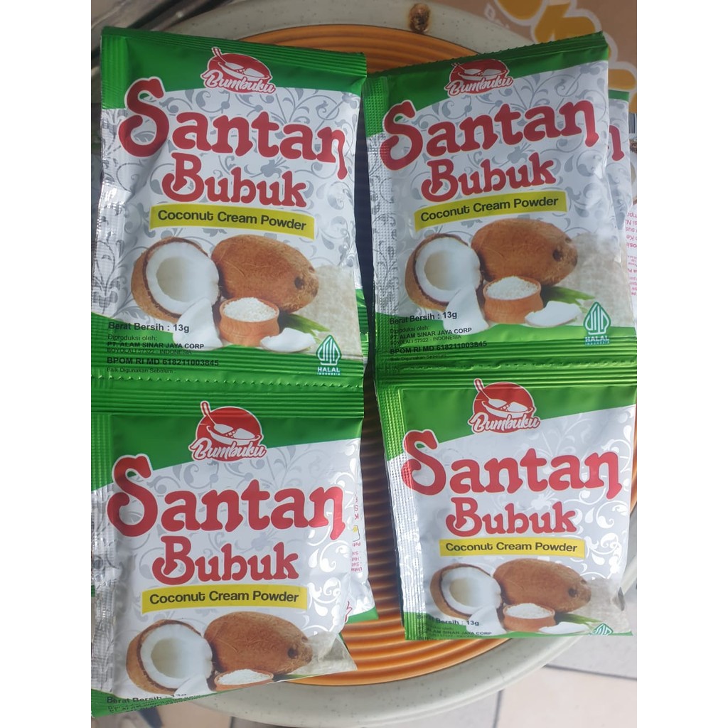 

( 1 Renteng Isi 12 ) Santan Bubuk Bumbuku 13gr