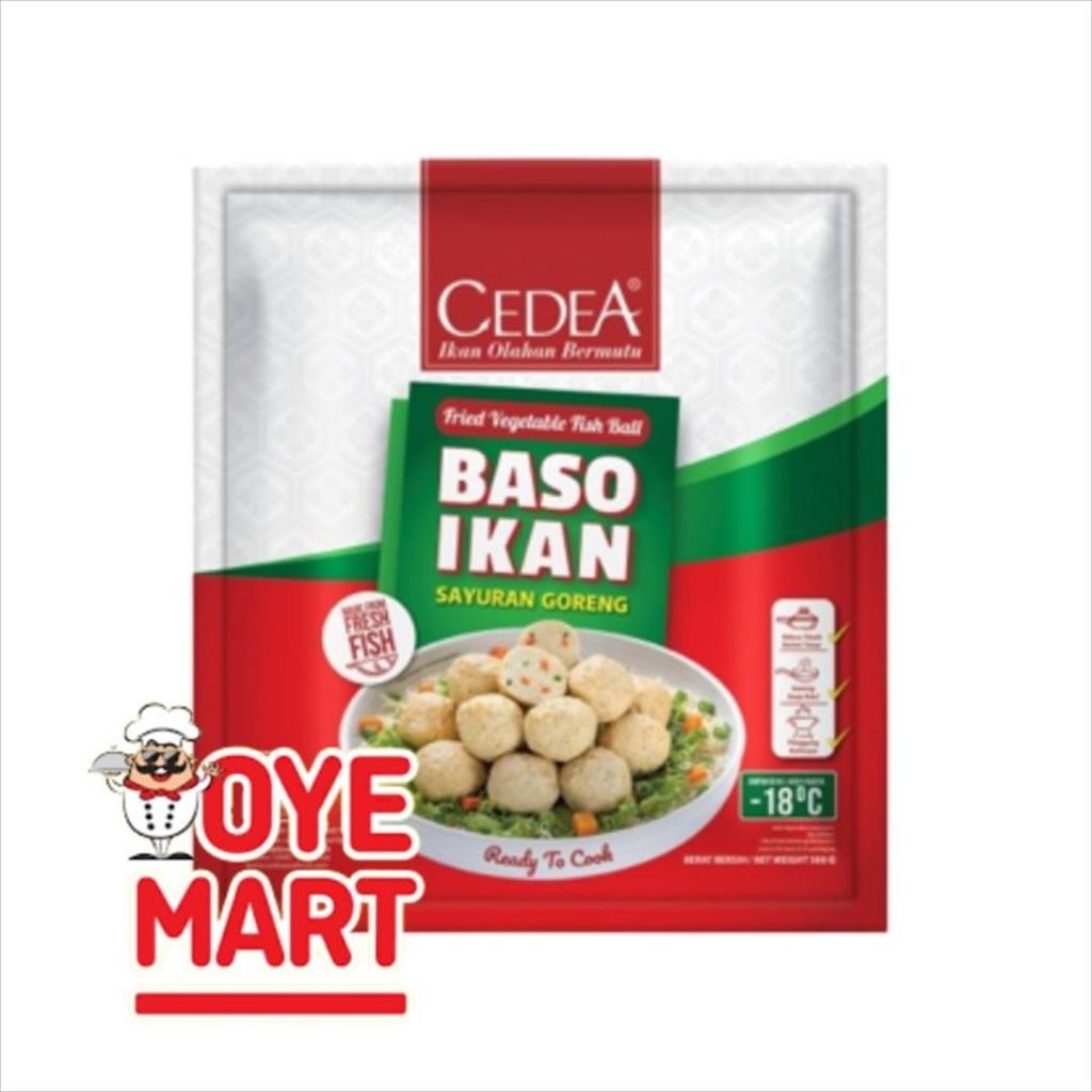 

CEDEA BASO IKAN SAYURAN GORENG 500GR BAKSO IKAN SAYUR