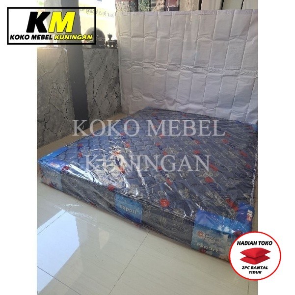 (FREE BANTAL TIDUR) Kasur busa central foam Export Tinggi 22cm / Kasur busa central Ukuran No.2 160x
