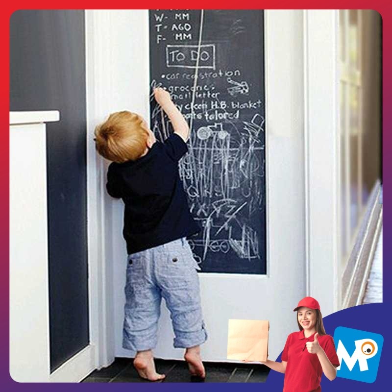 

H&F Stiker Dinding Papan Tulis Kapur Flexible 200 x 45 cm - 513