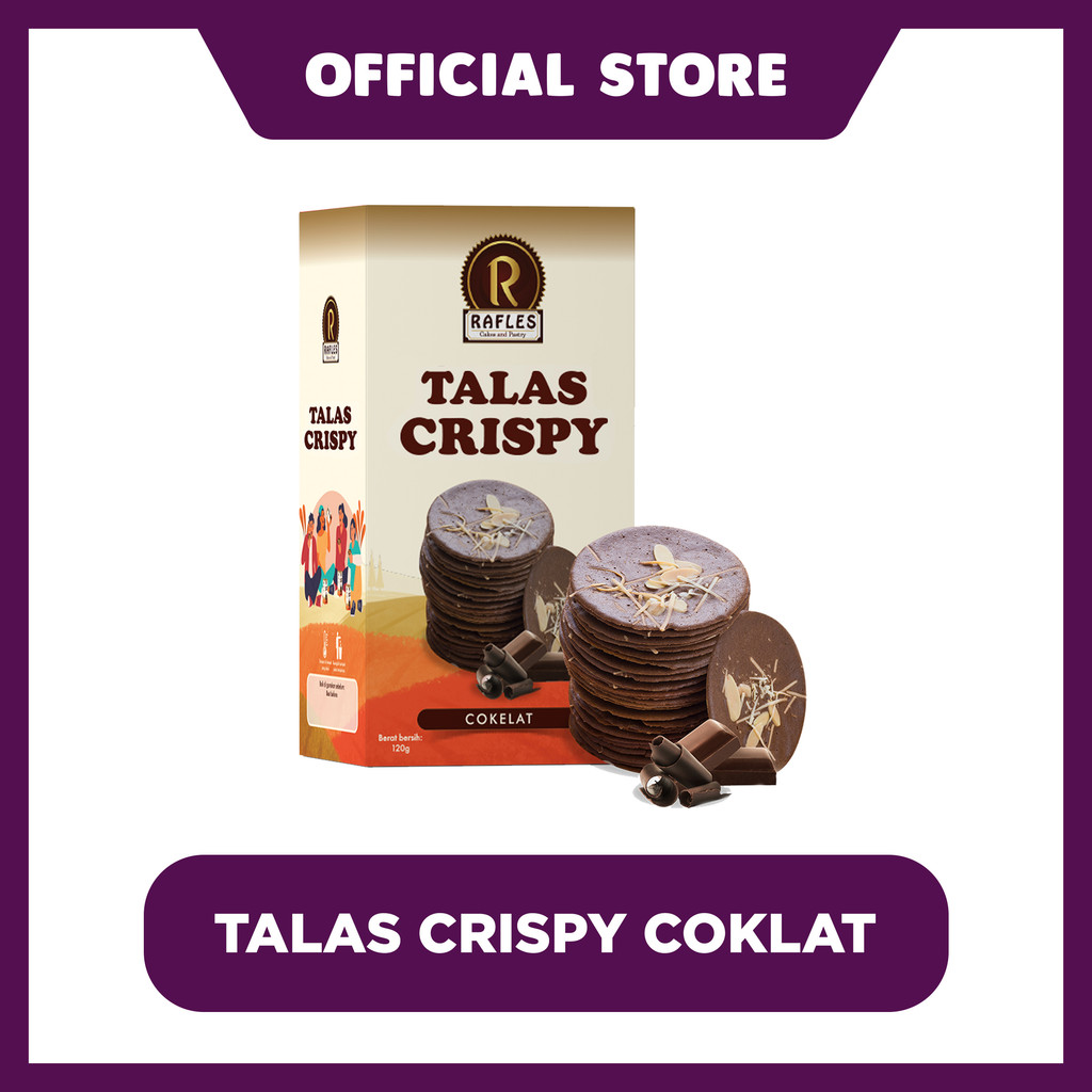 

Talas Crispy Coklat