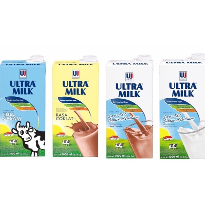 

Ultra Milk Uht 1000 Ml / Susu UHT Ultra Milk