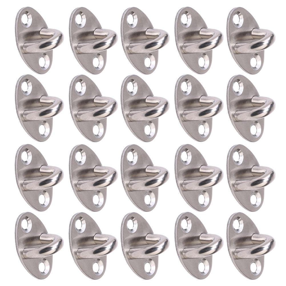 Hook Ceiling Swing Eye Plate U Ring Staple Boat Wall Mounted Holder Pad Suspension Brackets Marinelo