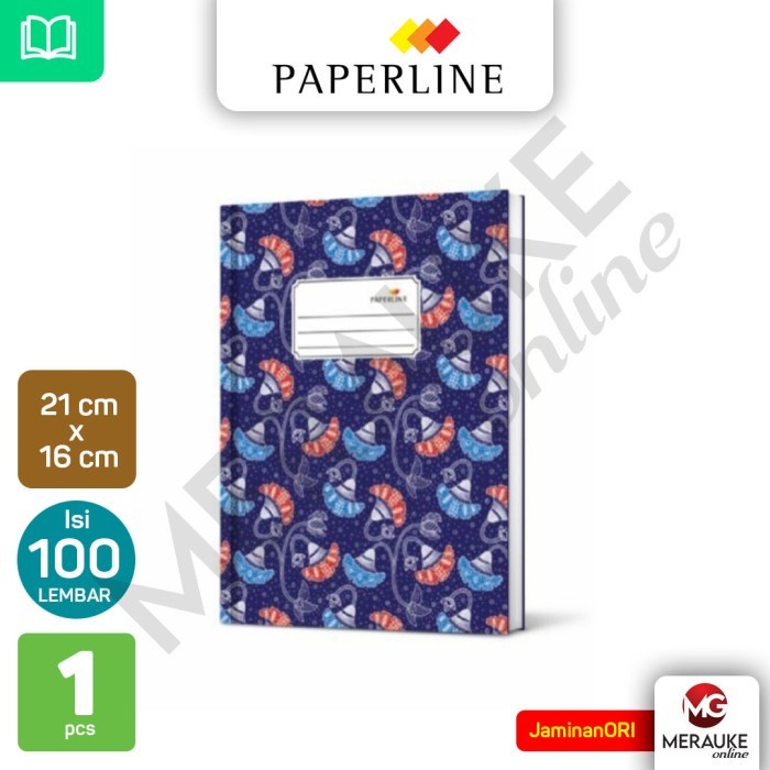 

Hard Cover Paperline Quarto 100 Lembar