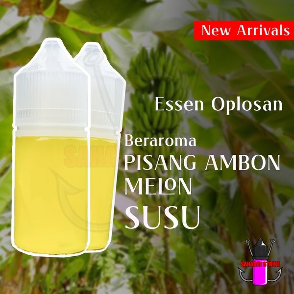 ESSEN IKAN OPLOSAN PREMIUM - AROMA PISANG AMBON MELON SUSU | ESEN UMPAN MANCING GALATAMA HARIAN IKAN