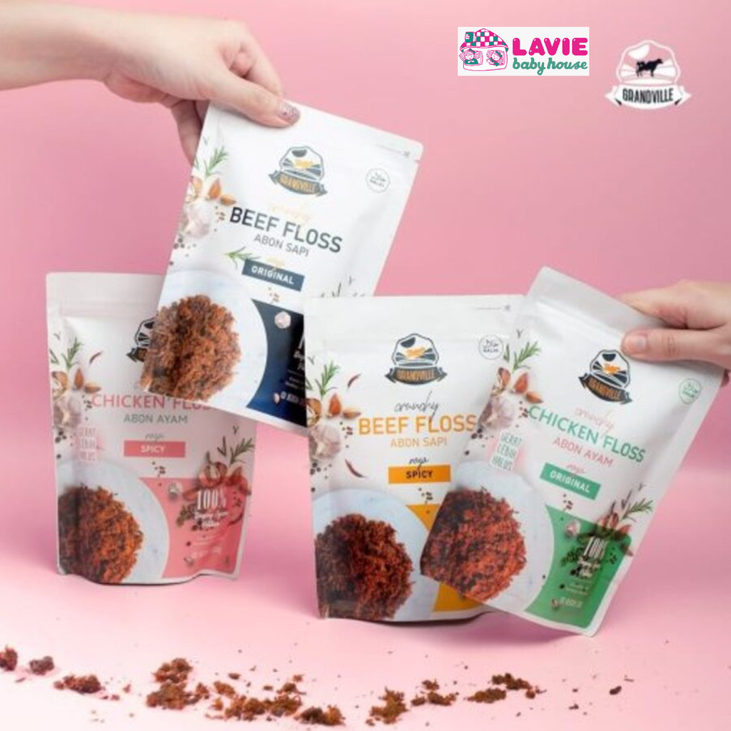 

Grandville Abon Sapi/Ayam/Ikan Crunchy Single Pack