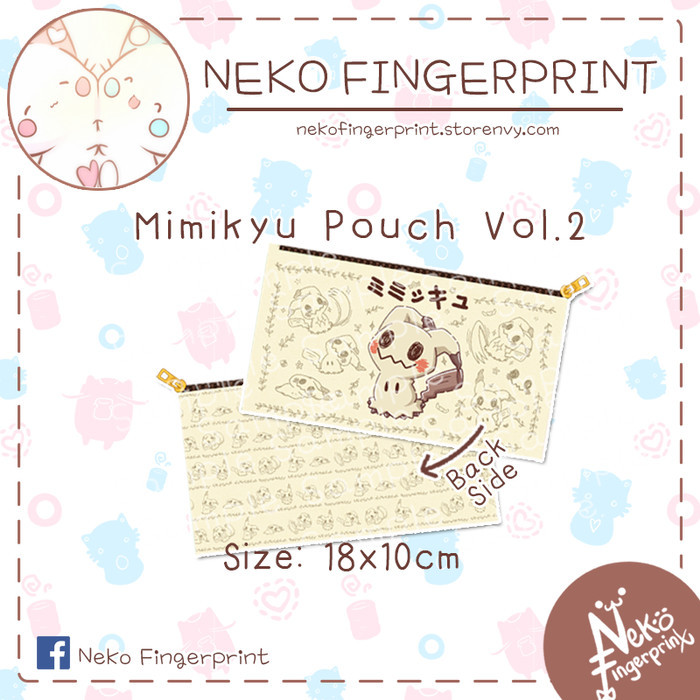 

[Promo] Pokemon Mimikyu Pouch Vol 2