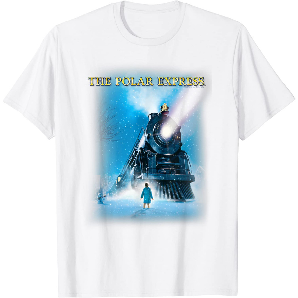 Kaos Anak The Polar Express Big Train T-Shirt Fashion Baju Atasan Anak Laki Laki Perempuan Distro Um