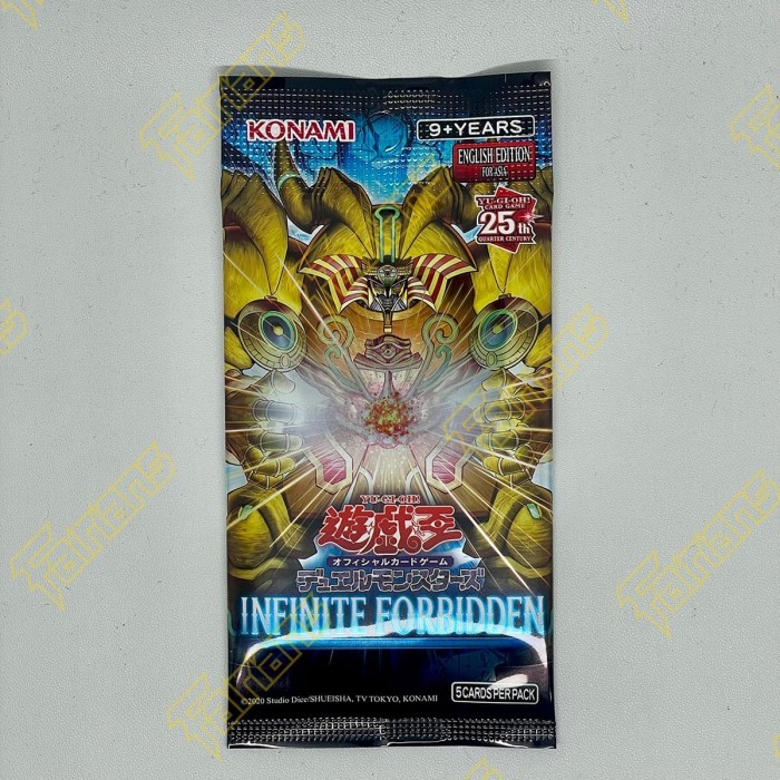 Sealed Booster Pack YuGiOh AE Infinite Forbidden INFO