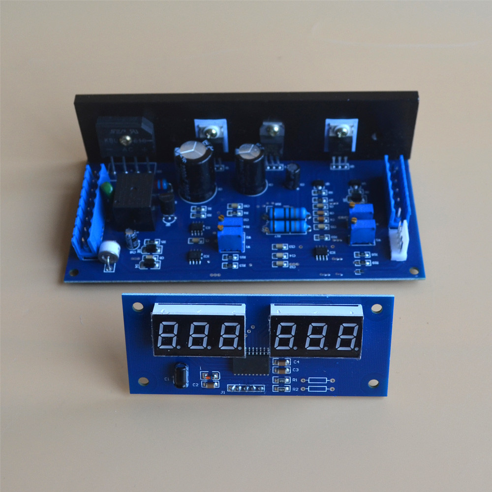 Electrostatic Powder Coating Machine PCB Circuit Board  Double Digital LED Display Coating Equipment