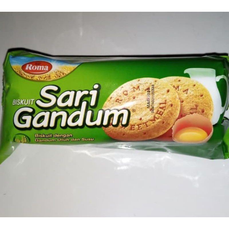 

Biskuit Roma Sari Gandum 135 Gram