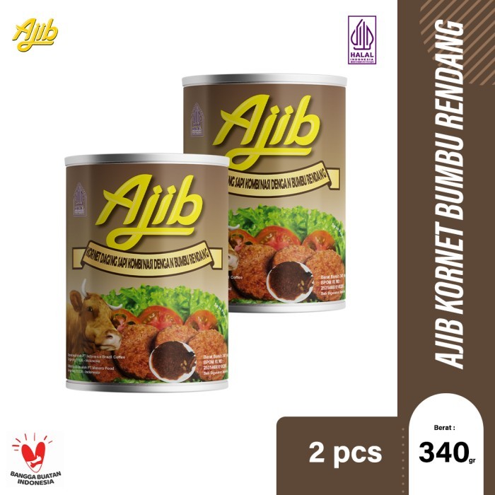 

WT Ajib Kornet Sapi Rendang 340gr - Isi 2pcs