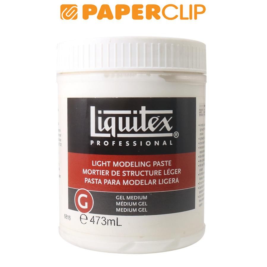 

MEDIUM LIQUITEX LIGHT MODELING PASTE 473ML 6816