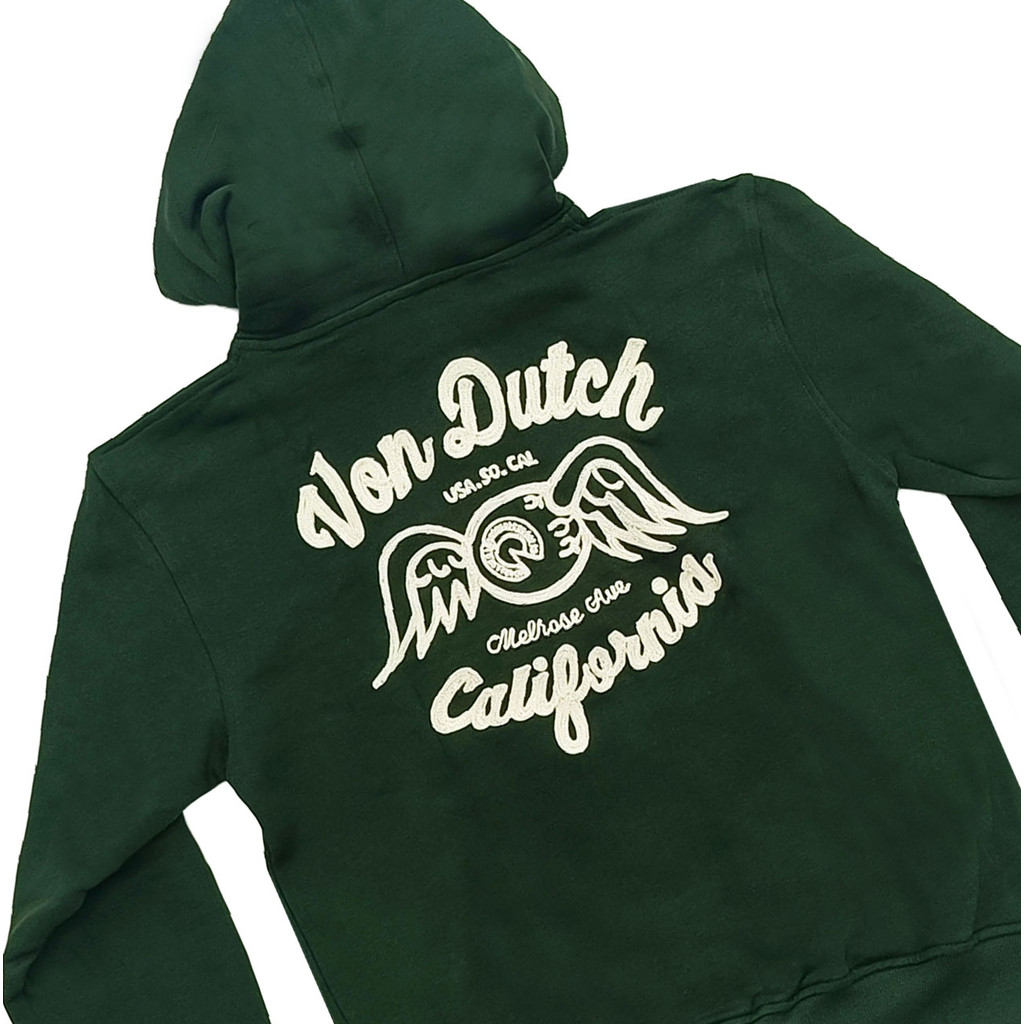 Von Dutch Zipper Hoodie 1184 Army Green