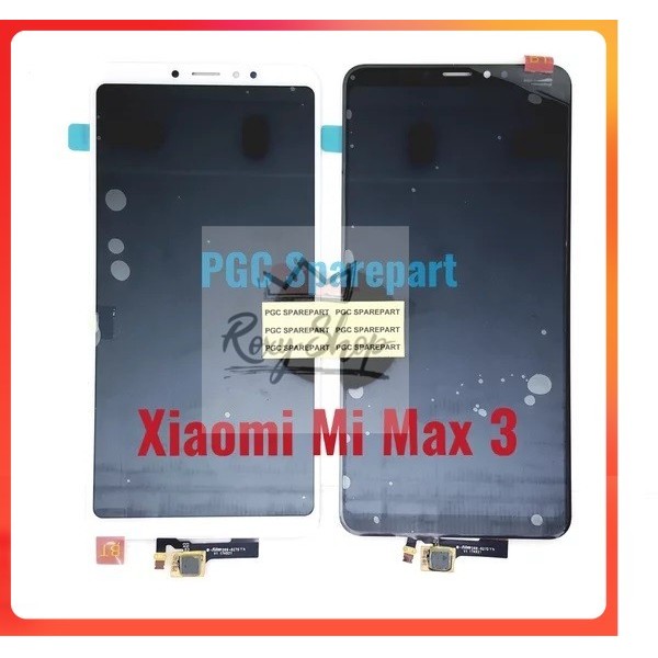 Original OEM LCD Touchscreen Fullset Xiaomi Mi Max 3 / MiMax 3 Mi Max3 - Putih