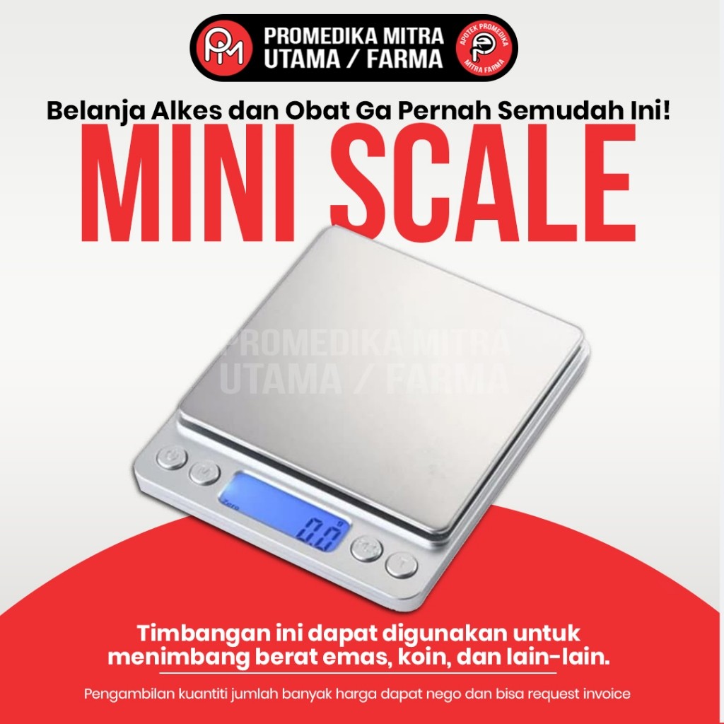 Handy Pocket Scale | Mini Digital Scale | Timbangan Digital Mini/Pocket