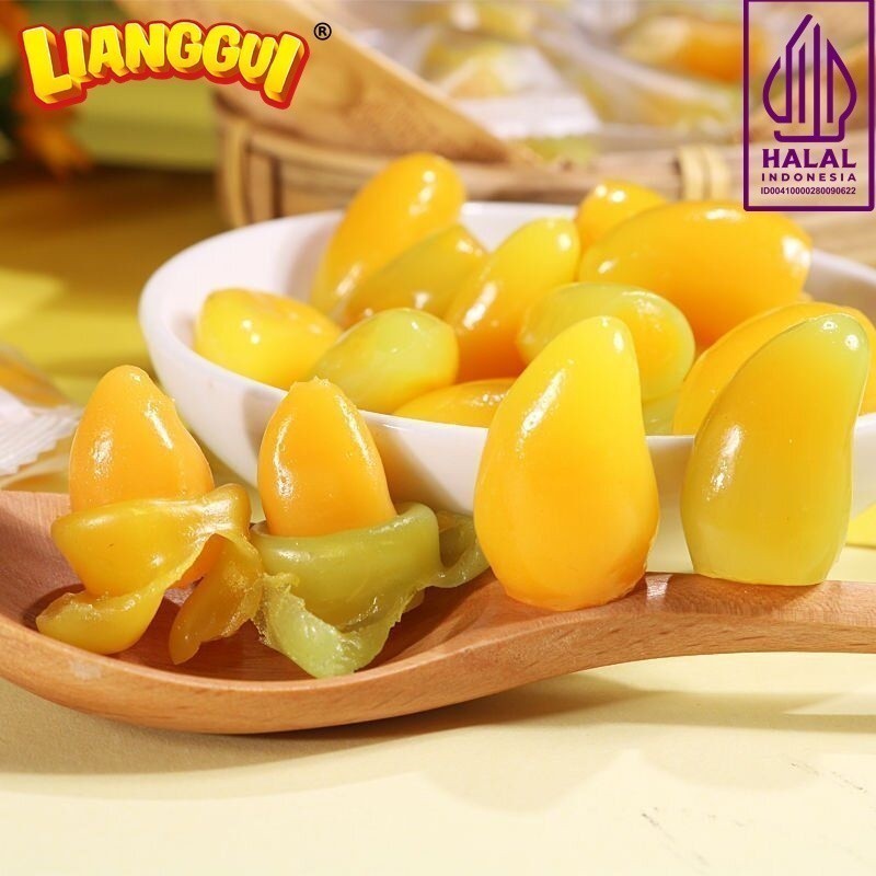 

[Permen import halal] Lianggui Permen Gummy Jelly Rasa Buah | Fruity Jelly Gummies Rasa (Fruit Mix, Mangga, Stroberi, Jeruk) Cemilan Manis Andalan | CANDY JELLY GUMMIES MANGGO | Permen Lunak Viral Aneka Rasa Buah Permen Buah | Snack Hala