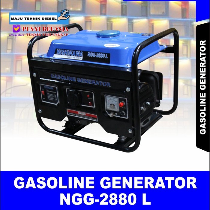 Genset Listrik Nishikawa 1000watt NGG 2880L GENERATOR 1KW 1000watt