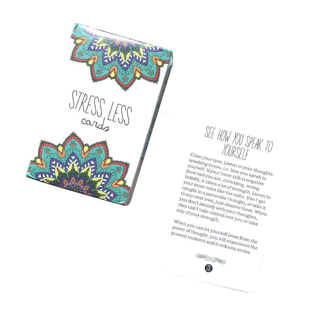 High-Quality Stress Less Card Leisure Entertainment Games Card Family Gatherings Tarot Games Card 50